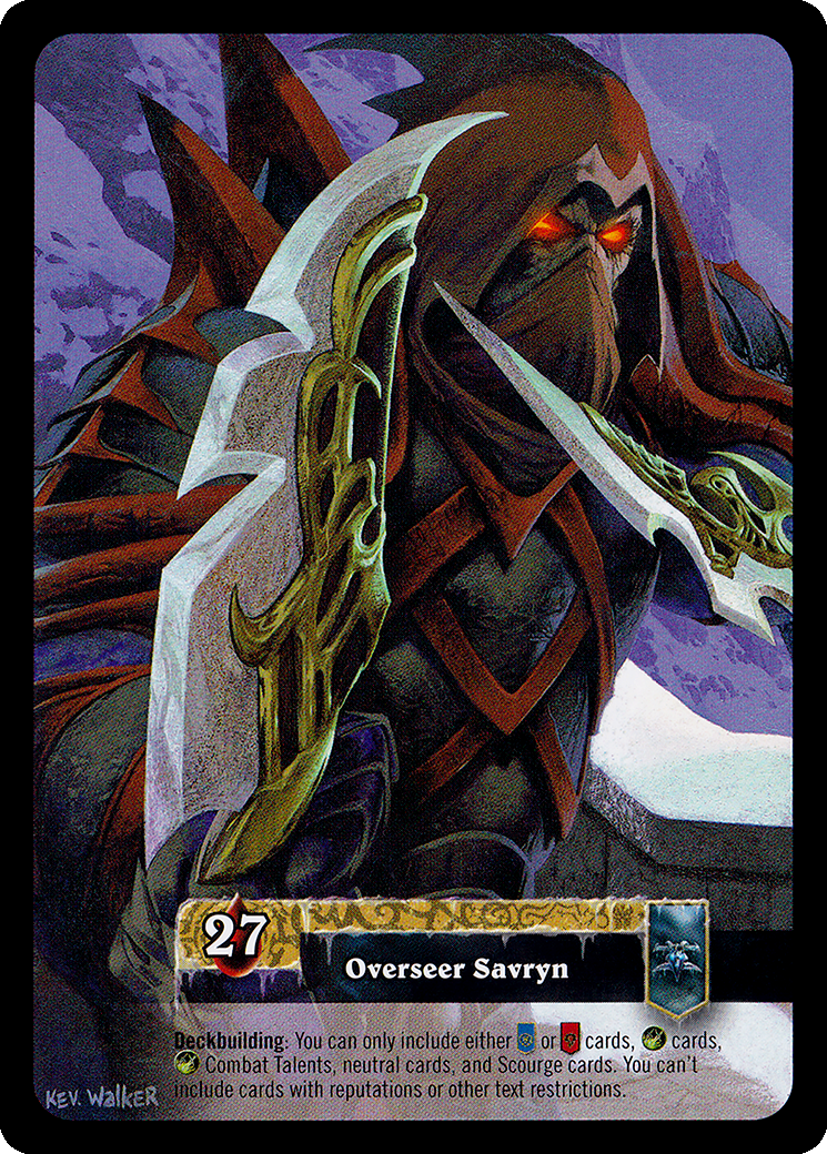 Overseer Savryn 背面